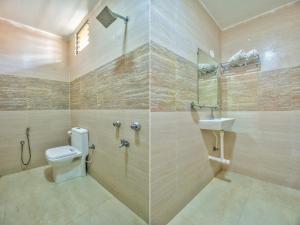 Koupelna v ubytování Hotel Flamingo + 13 fotografií