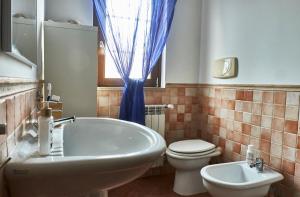 Koupelna v ubytování Yoga and sound 1 + 7 fotografií