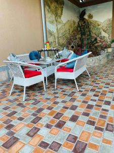 Χώρος καθιστικού στο Bukhara Juma Daler Hotel +22 φωτογραφίες