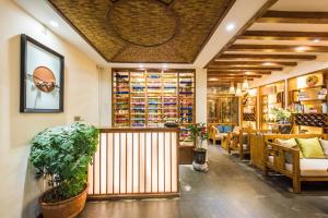 丽江悦途精品度假酒店餐厅或其他用餐的地方