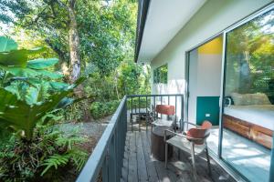 Un jardín fuera de Villa Marala