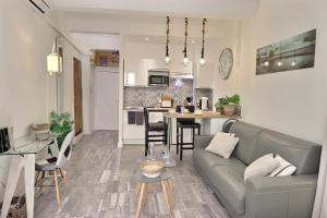 Køkken eller tekøkken på Studio 4 personnes Hyper centre