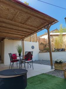Kawasan patio atau luaran di Résidence des 4 saison