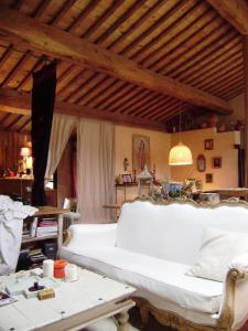 Ένα ή περισσότερα κρεβάτια σε δωμάτιο στο Loft Ecologique