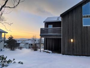 Villa Polarvegen v zimě
