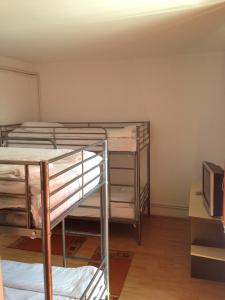 Postel nebo postele na pokoji v ubytování Hotel Romantik