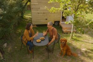 Επισκέπτες που μένουν στο La Tiny Roulotte
