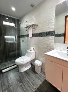 Koupelna v ubytování Hotel La Villa Mollendo