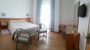 TV a/nebo společenská místnost v ubytování Hotel Excelsior