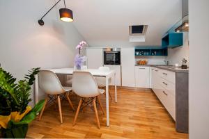 Kuchyň nebo kuchyňský kout v ubytování Apartment Lili