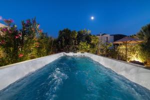 Hồ bơi trong/gần Le Soleil De Lindos - Luxury Villa with Swim Spa