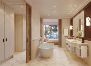 Koupelna v ubytování Mandarin Oriental Punta Negra, Mallorca