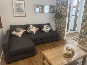 Χώρος καθιστικού στο Casita La Mercería