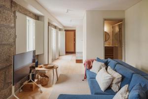 Posezení v ubytování Casa da Ponte