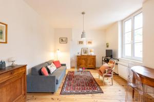 Posezení v ubytování Clos Saint Benoît