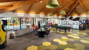 a gaming room with a table and ping pong balls at Holiday Inn Club Vacations Scottsdale Resort in Scottsdale