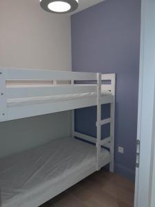 a bedroom with two bunk beds in a room at Appartement Hyper centre refait à neuf in Luchon +5 photos