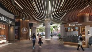 a group of people walking through a shopping mall at Antara Genting by Enigma in Genting Highlands +23 photos