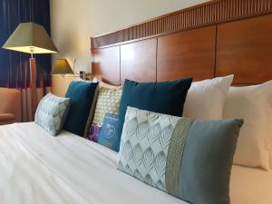Mercure Leonardo da Vinci Rome Airportにあるベッド