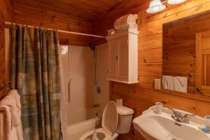 Bilik mandi di Baird's Creek Cabin +24 gambar
