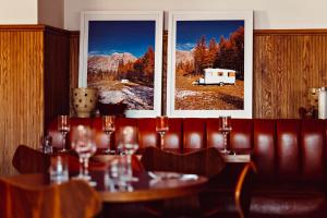 Posezení v ubytování Le Val Thorens, a Beaumier hotel