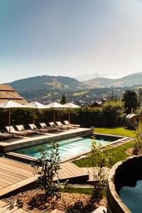 Bazén v ubytování L'Alpaga, a Beaumier hotel nebo v jeho okolí