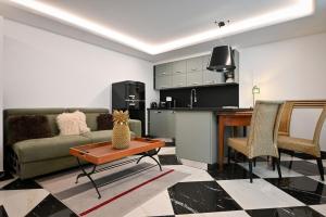 Posezení v ubytování Unique Losone Apartment