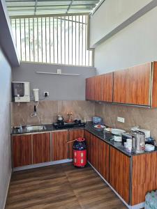 Kuchyň nebo kuchyňský kout v ubytování Resort with private beach entrance Dreamnest