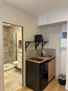 Bilik mandi di Les Chambres du Faubourg +50 gambar