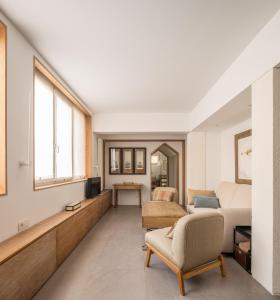 Posezení v ubytování Neguri Apartment + 26 fotografií