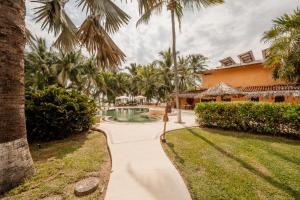Vườn quanh Puertas Paraíso Hotel boutique