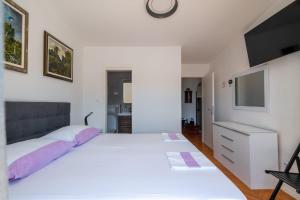 Televisyen dan/atau pusat hiburan di Holiday Home Jelena