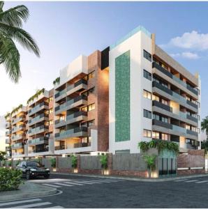 an artist rendering of a apartment building at Ap Praia do Frances in Marechal Deodoro
