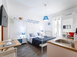 Η κουζίνα ή μικρή κουζίνα στο Le due Sicilie -Ragusa Guest House