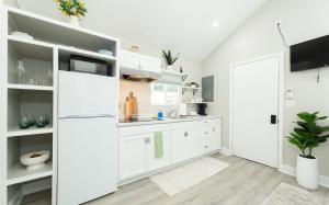 Η κουζίνα ή μικρή κουζίνα στο Casita at Encanto del Sur