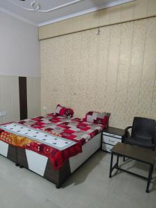 Ένα ή περισσότερα κρεβάτια σε δωμάτιο στο Gopiess