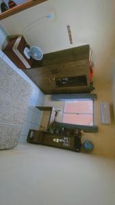 ベレンにあるApartamento COP30 Belémの床にミシンが付いた部屋