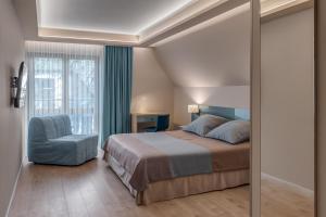 Posteľ alebo postele v izbe v ubytovaní Villa Wierchy