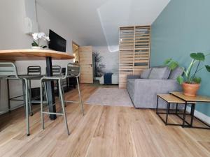 Χώρος καθιστικού στο Wattrelos, T2 haut de gamme,proche transports