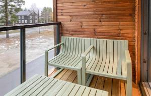 Balkón nebo terasa v ubytování Beautiful Home In Bjorli