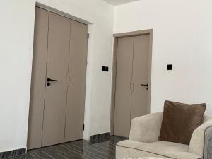 Posezení v ubytování Aberdeen Affordable Luxury Apartment