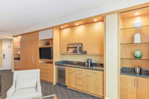 Kuchyň nebo kuchyňský kout v ubytování 5 Star Trump Hotel Las Vegas Studio Strip Views 2803 + 48 fotografií