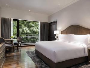 Postel nebo postele na pokoji v ubytování Mövenpick BDMS Wellness Resort Bangkok + 173 fotografií