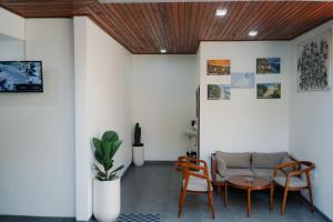 Televisyen dan/atau pusat hiburan di Batu Kandik Homestay