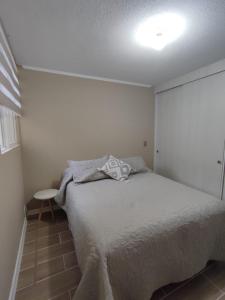 Postel nebo postele na pokoji v ubytování Departamento valle volcanes, Puerto Montt