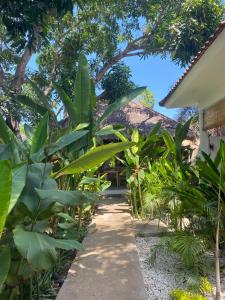Zahrada ubytování Lovy's Gili Air