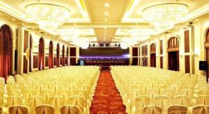 a large hall with rows of chairs in a theater at Teda Dalian in Dalian +145 photos