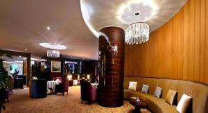 O zonă de relaxare la Chengdu Yinsheng International Hotel
