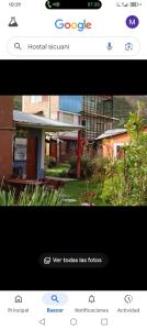 SicuaniにあるHostal SICUANIの家のホームページのスクリーンショット