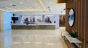 Khu vực sảnh/lễ tân tại Green Tree Inn Tianjin Dongli District Airport Free Trade Zone
